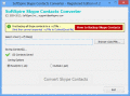 Screenshot of Software4help Skype Contacts Converter 1.5.8