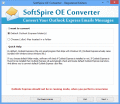 Screenshot of Software4help Outlook Express Converter 1.2.9