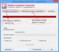 Screenshot of Software4Help Zimbra Contacts Converter 3.1.7