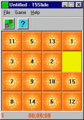 15Slide is a computer slide-puzzle game.