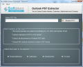 Screenshot of Outlook PST Extractor 1.0