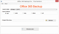 Screenshot of Office 365 Backup Pro 1.0