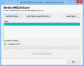 Screenshot of Convert MSG Contacts to vCard 4.9.1