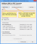 Screenshot of Software4Help MSG to PDF Converter 2.4.1