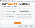 Screenshot of Convert Sylpheed MBOX to PST 1.0