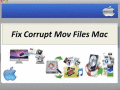 Software to repair corrupt MOV file Mac.