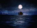 Ночное море это всегда красиво и романтично!