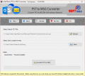 Screenshot of PST to MSG Converter 1.0