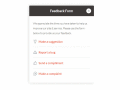 Screenshot of Feedback Form Script 1.0