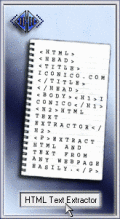 Screenshot of HTML Text Extractor 1.5