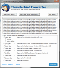 Screenshot of Convert Thunderbird Mailbox to PST 7.5.5