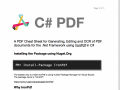 C # PDF - PDF Загрузить с примерами кода C #