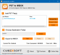 Screenshot of Export Outlook PST to Apple Mail 1.2