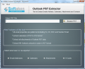 Screenshot of Softaken Outlook Attachment Extractor 1.0