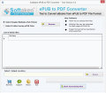 Screenshot of Softaken EPUB to PDF Converter 1.0