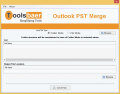 Screenshot of ToolsBaer PST Merge Tool 1.0