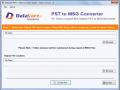 Screenshot of DataVare PST to MSG Converter Expert 1.0