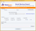 Screenshot of DataVare Gmail Backup Expert 1.0