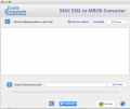 Screenshot of ToolsCrunch Mac EML to MBOX Converter 1.0