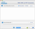 Screenshot of ToolsCrunch Mac EML to PST Converter 1.0