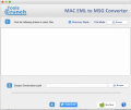 Screenshot of ToolsCrunch Mac EML to MSG Converter 1.0