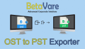 Betavare Export OST file data to PST format