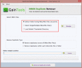 Screenshot of GainTools MBOX Duplicate Remover 1.0