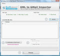 Screenshot of EML a Gmail Importador 1.0