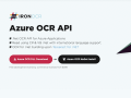 IronOCR can support Azure OCR API