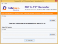 Screenshot of Datavare NSF to PST Converter 1.0