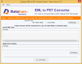 Screenshot of Toolsbaer EML para PST Conversor 1.0