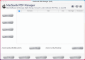 MacSonik PDF Manager to Manage PDF Files.