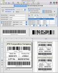 MacOS Barcode Generator creates barcode label