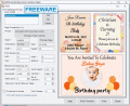 Freeware Software Designs Kids Birthday Card