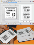 Screenshot of Mac OS Label Printing Application 9.3.2.3