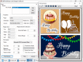 Screenshot of Bulk Birthday Cards Printing Application 8.3.0.3