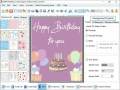 Screenshot of Excel Birthday Greeting Cards Maker 8.3.3.4