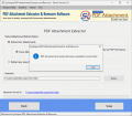 PDF Attachment Extractor and Remover software