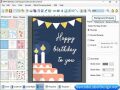 Printing birthday cards from customized image