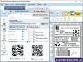 Barcode label software used to store data
