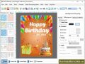 User can design creative birthday Cards.