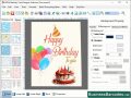 Screenshot of Birthday Card Designer Application 6.3.5.4
