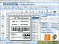 Software creates linear and 2D barcode labels