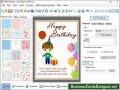 Screenshot of Birthday Cards Designer Software 8.2.0.1