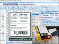 Publisher barcode application creates labels