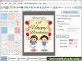 Generate Birthday Card designing tool