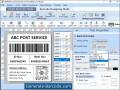 Utility designs sparkling postal barcode tags