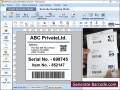 Desain barcode jelas resolusi tinggi