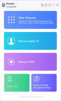 Удаление пароля для устройств iOS
