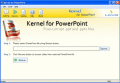 Screenshot of Kernel PowerPoint - Repair Powerpoint Files 10.11.01